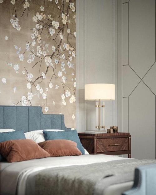 Спокойный, благородный интерьер с элементами американской классики. 06