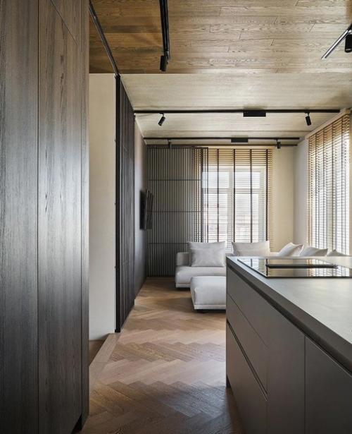 Стильное оформление квартиры в новостройке. 06