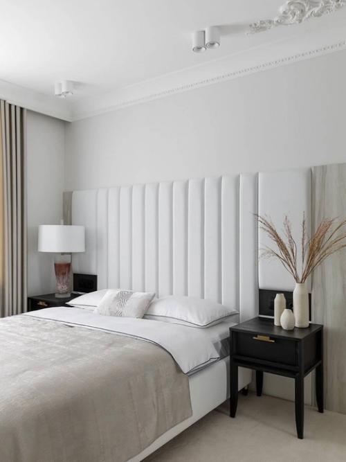 Сдержанная элегантность: монохромный интерьер. 06