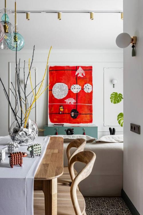 Трёхкомнатная квартира для творческой души. 04