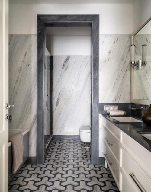 Интерьер ванной комнаты. 03