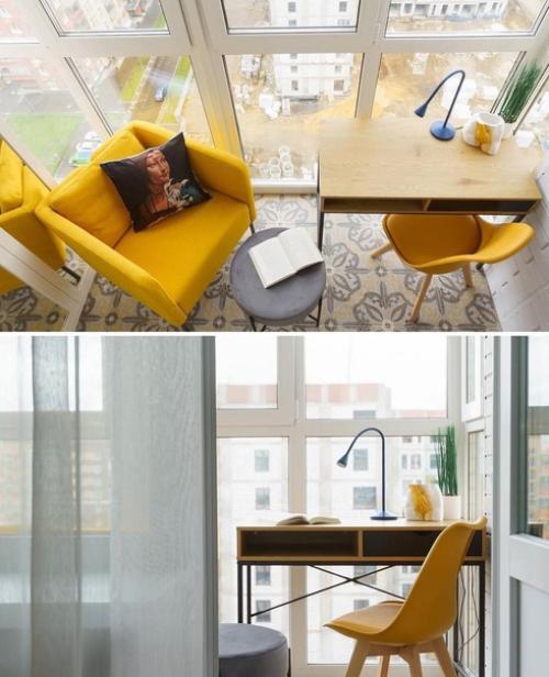 Яркая однокомнатная квартира. 01