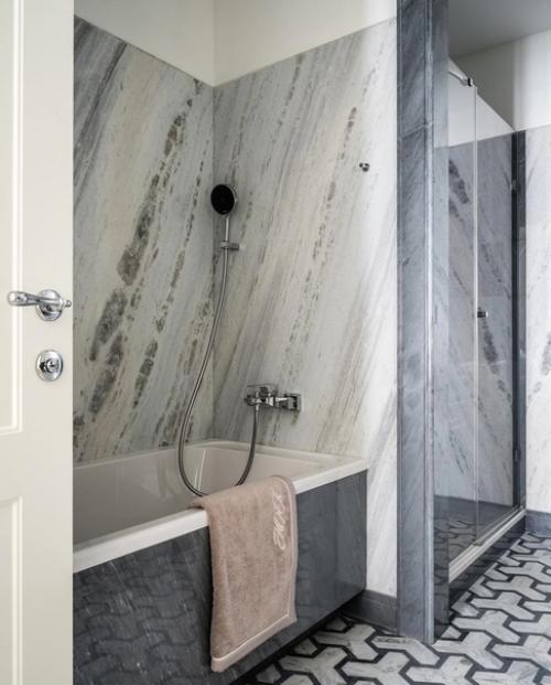 Интерьер ванной комнаты. 02