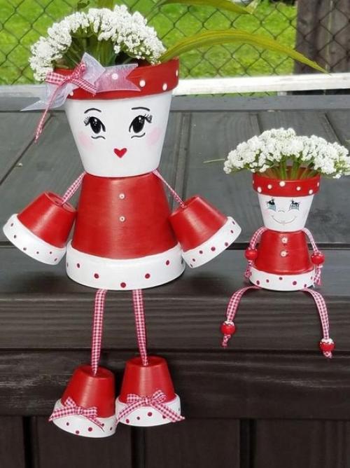 Миленькие горшочки, которые поднимут ваше настроение.