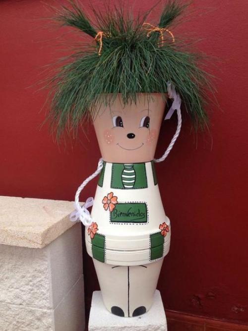 Миленькие горшочки, которые поднимут ваше настроение. 09