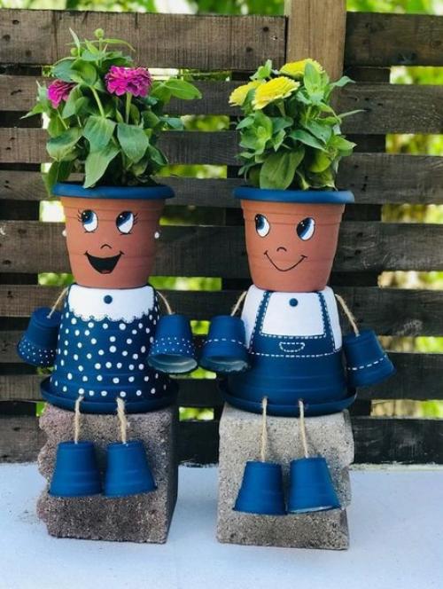 Миленькие горшочки, которые поднимут ваше настроение. 06