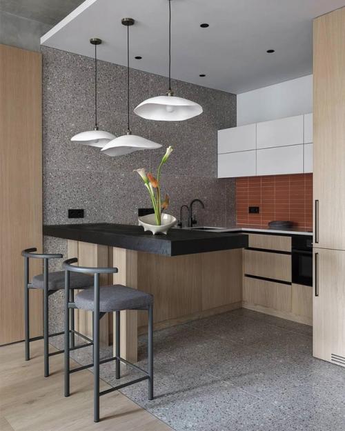 Задача была непростая - собрать привычную мебель в единый образ. 02