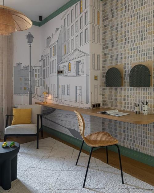 Квартира с акцентом на уют и творчество. 05