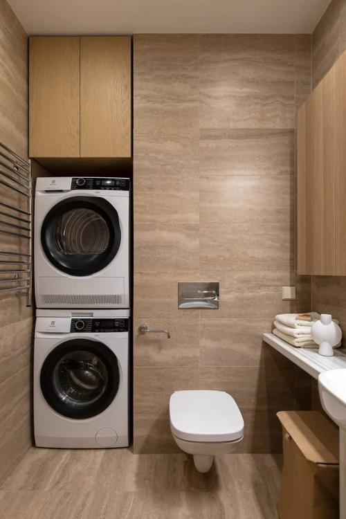 Интерьер вдохновлён японской философией: минимализм, натуральные материалы и баланс. 09