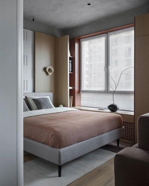 Задача была непростая - собрать привычную мебель в единый образ. 05