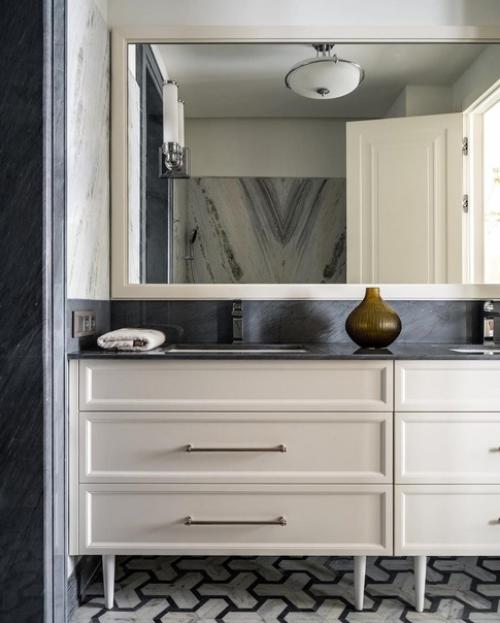 Интерьер ванной комнаты. 04