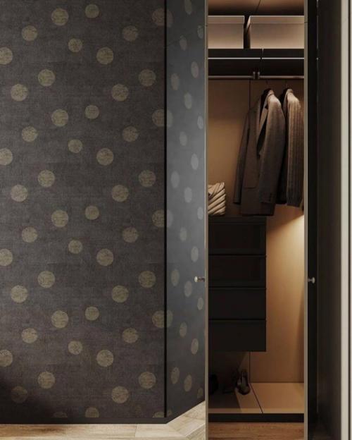 Изысканная спальня. В шоколадных цветах. 04