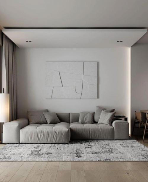 Современный интерьер. В минималистичном стиле. 03