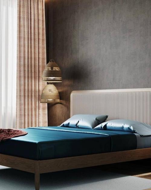 Изысканная спальня. В шоколадных цветах. 03