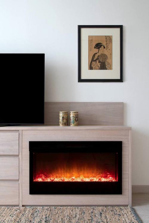 Интерьер вдохновлён японской философией: минимализм, натуральные материалы и баланс. 06