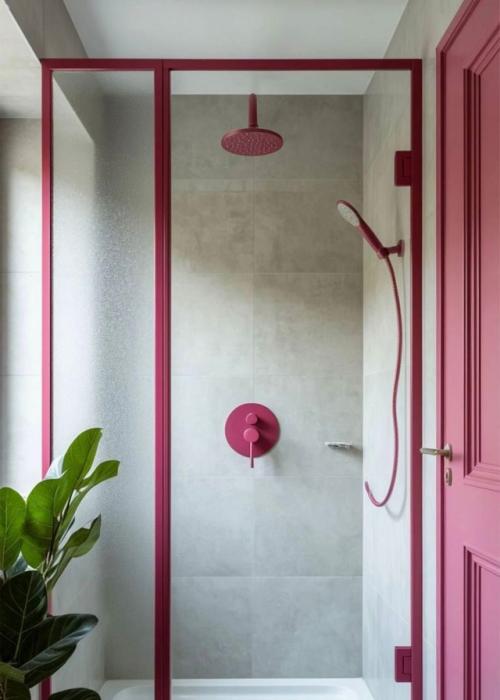 Тренд: цветная сантехника - смело, ярко, современно. 08