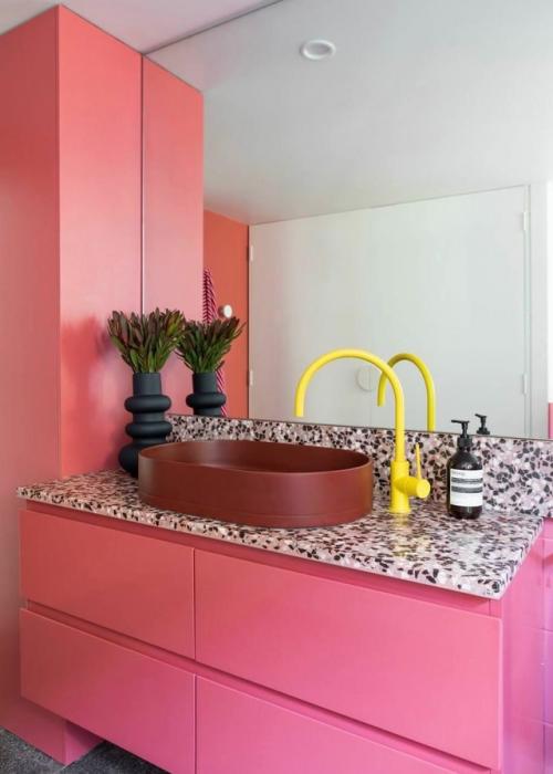 Тренд: цветная сантехника - смело, ярко, современно. 07