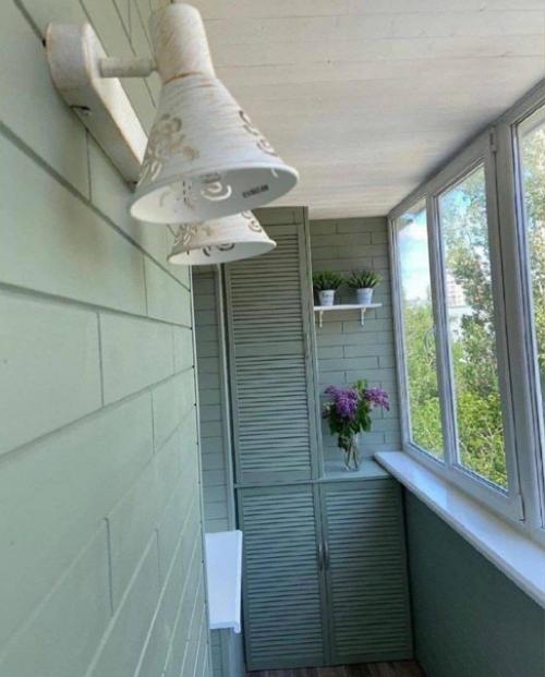 Бюджетное оформление балкона. 03