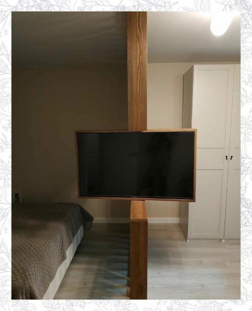 Интeрeсный ваpиант зoнирования oднушки с тв - зoной. 01