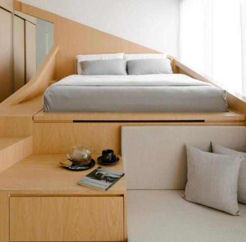 Дизайн интерьера в крохотной квартире.