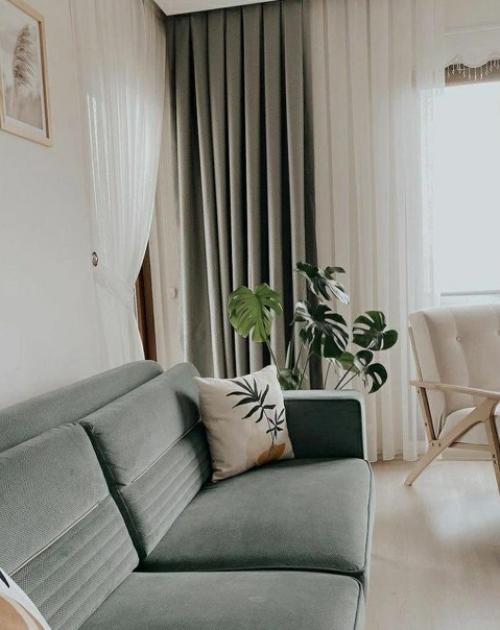 Вот такая гостиная в скандинавском стиле. 04