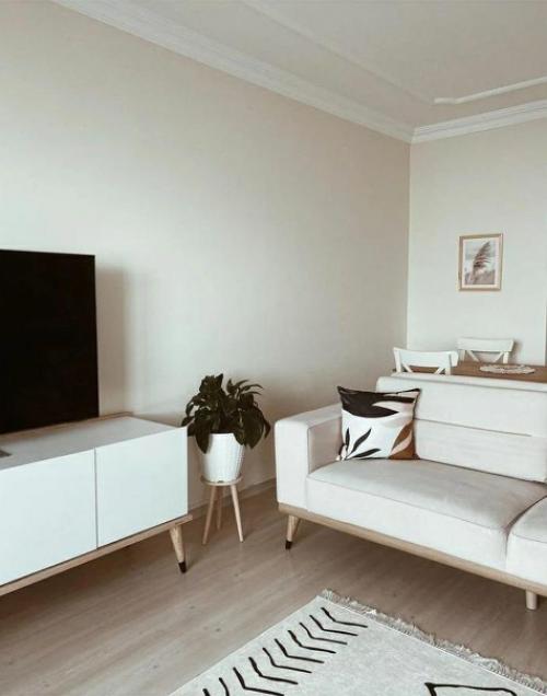 Вот такая гостиная в скандинавском стиле. 02