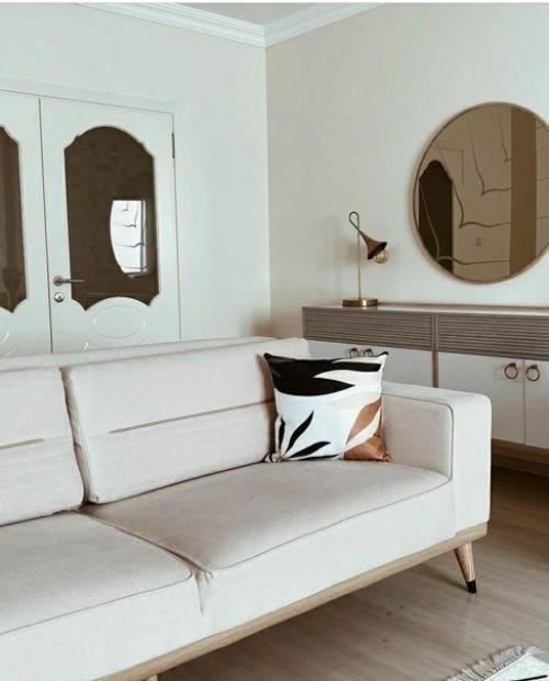 Вот такая гостиная в скандинавском стиле. 05