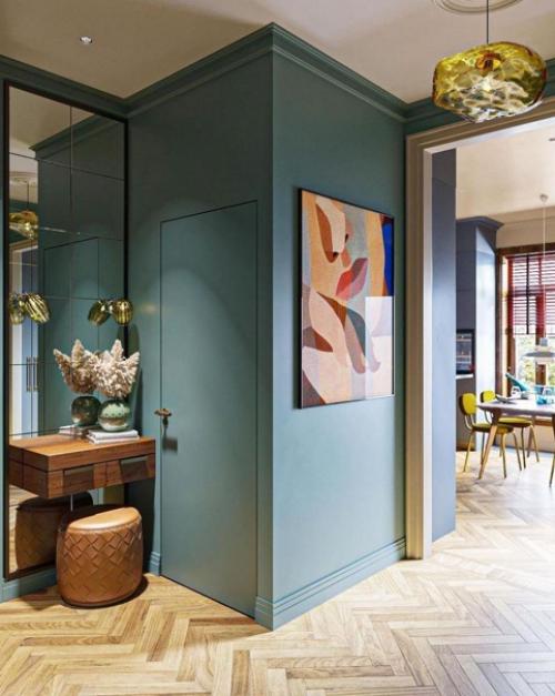 Интересный цвет стен. 02