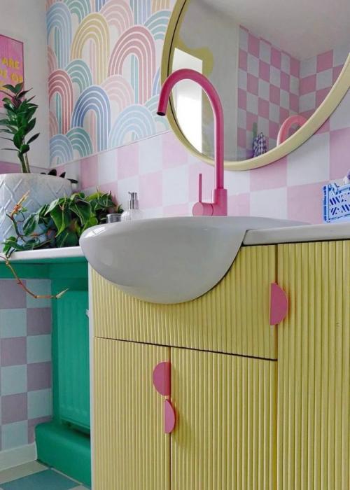 Тренд: цветная сантехника - смело, ярко, современно. 03