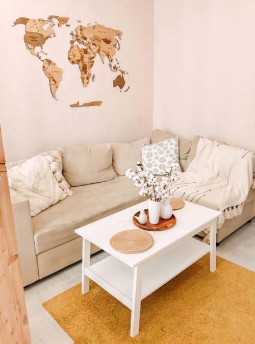 Небольшая квартира с кухней 7 м 2 и комнатой 18 м 2. 04