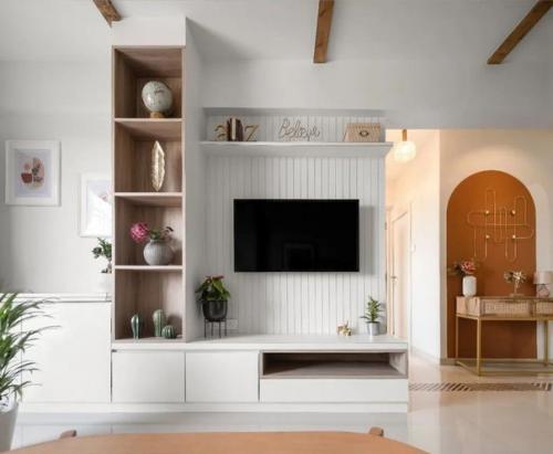 Интересный дизайн квартиры.