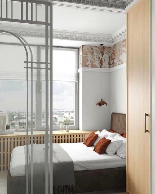 На такой маленькой площади (25 м 2) удалось разместить абсолютно все необходимое. 05