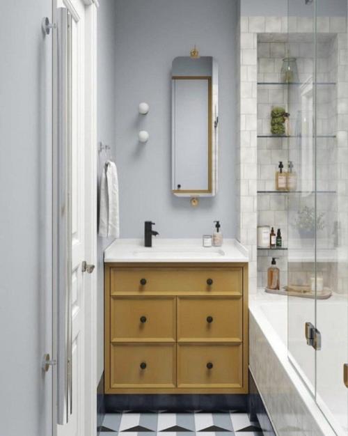 На такой маленькой площади (25 м 2) удалось разместить абсолютно все необходимое. 07