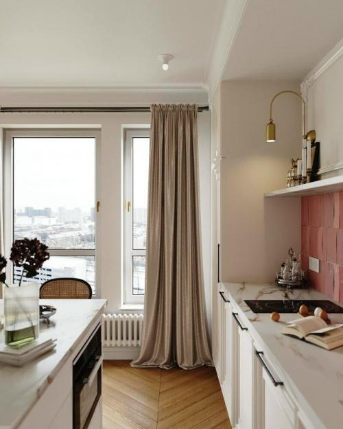 Маленькая квартира в розовых тонах. 03