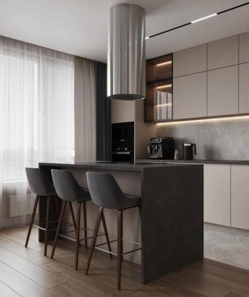 Интересный интерьер. С нотками брутальности. 06