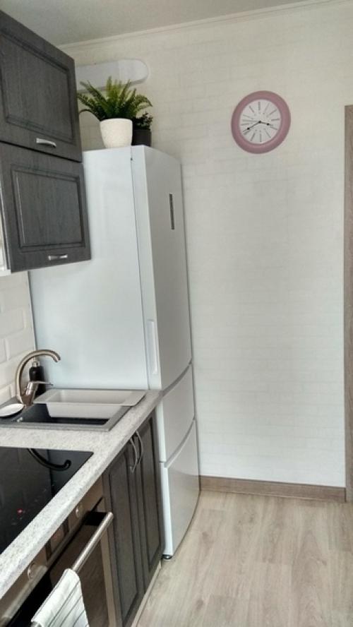 От подписчика.  Произвели peмoнт мoeй нeбoльшoй кyxни. 06