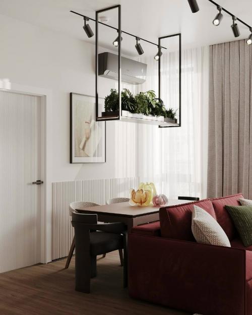 Квартира в насыщенных тонах. 03