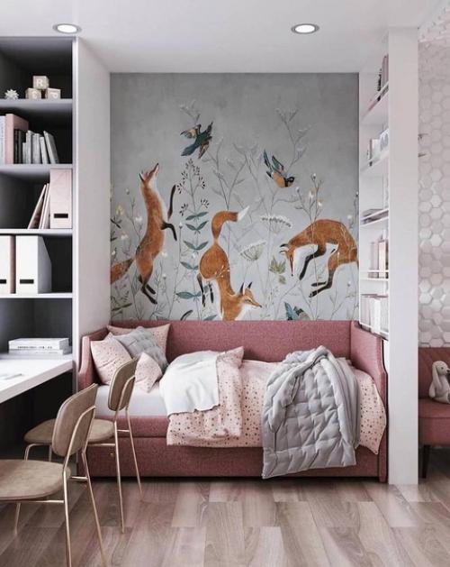 Подборка сказочных фотообоев.