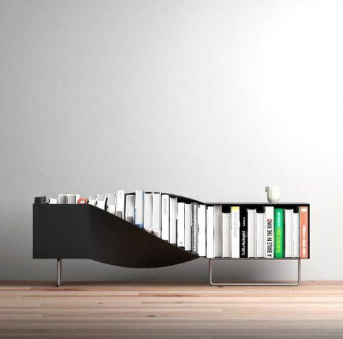 Книжная полка. В интересном исполнении. 02