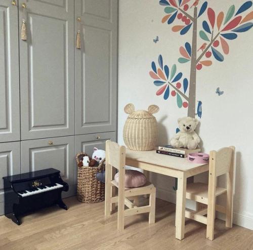 На мансардном этаже.