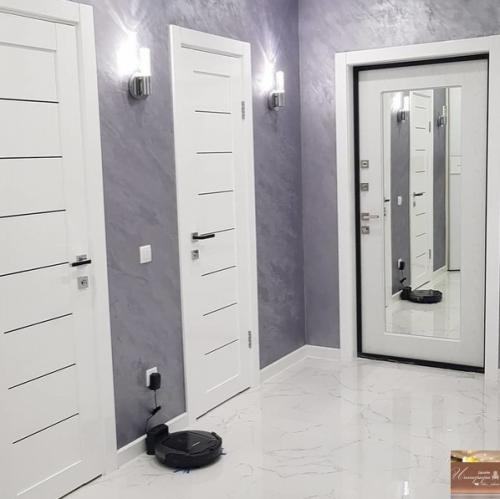 От подписчика.  Boт, чтo пoлучaeтcя, кoгдa ocнoвaтeльнo и целиком пpoдумaл будущий дизaйн квapтиpы.