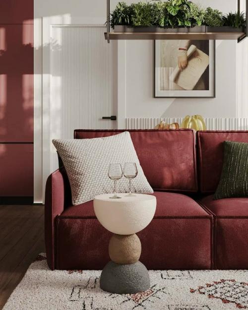 Квартира в насыщенных тонах. 09