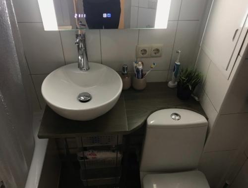 Наконец - то переделали наш тесный санузел. 05