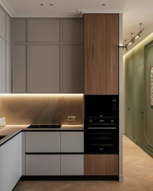 Кухня - гостиная, в которой есть всё. 05