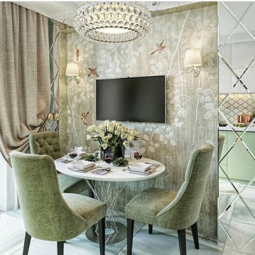 Очень уютно.  Успокаивающий цвет. 02