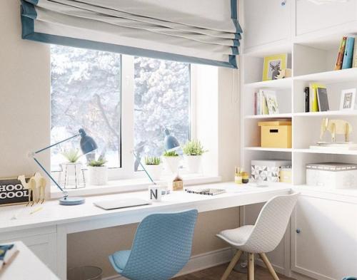 Легкий, функциональны интерьер: 03