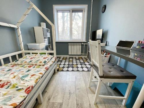 Завершённый ремонт в детской комнате. 03