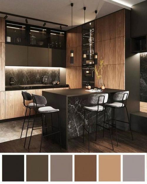 Топ - 8 универсальных цветовых сочетаний для стильного интерьера. 06