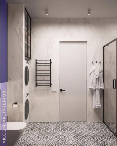 Интерьер и декор ванной комнаты. 02