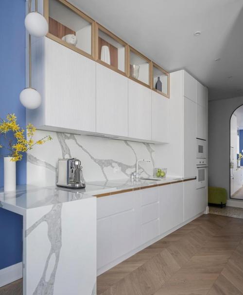 Небольшая квартира, которая была оформленная для девушки студентки. 08